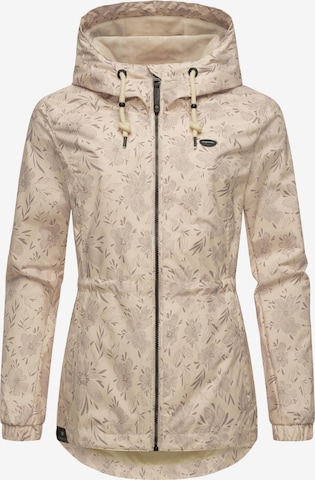 Ragwear Weatherproof jacket 'Dankka Spring' in Beige: front