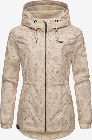 Ragwear Weatherproof jacket 'Dankka Spring' in Beige / Dark beige, Item view