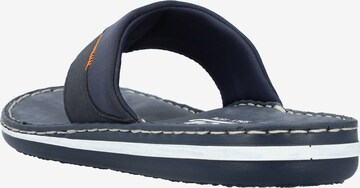 Rieker T-Bar Sandals in Blue