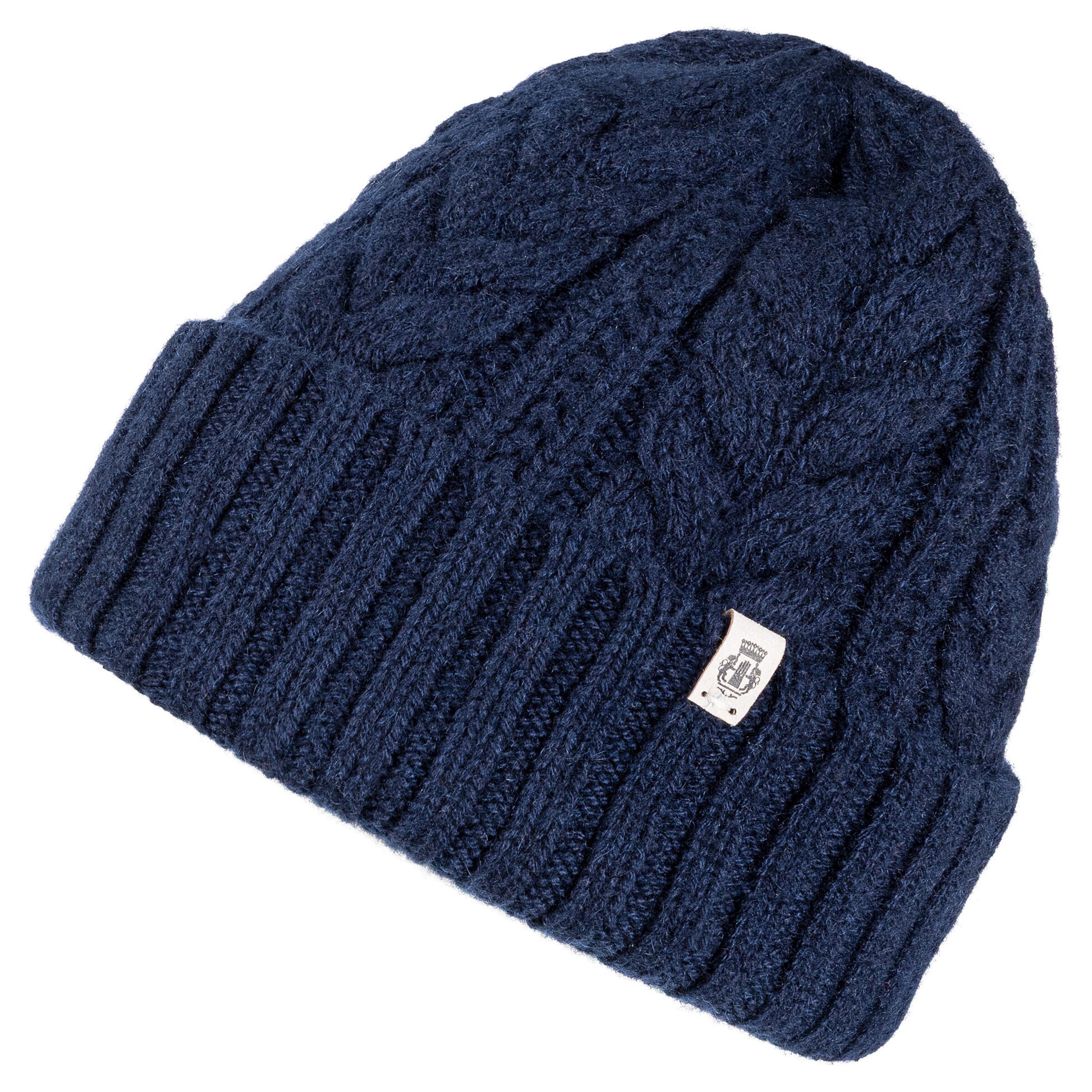 Roeckl Muts 'CASHMERE TWIST' in Blauw: voorkant