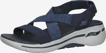 SKECHERS Sandals in Blue: front