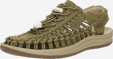 KEEN Urheilukengät 'UNEEK' värissä vihreä: etupuoli