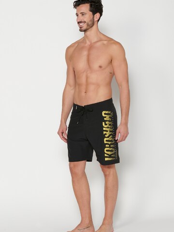 KOROSHI Swim Trunks in Black