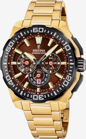 FESTINA Analoguhr in Braun: Vorderseite