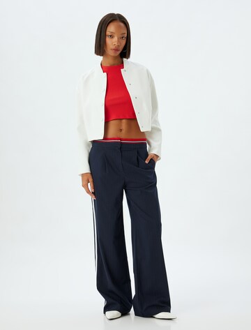 Koton Wide leg Trousers in Blue