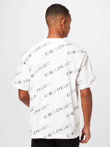 T-Shirt 'D'Aurelio' Carlo Colucci en blanc