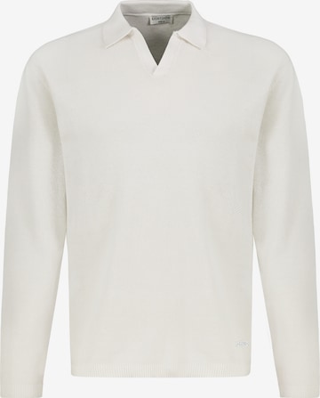 Eight2Nine Poloshirt in Weiß: Vorderseite