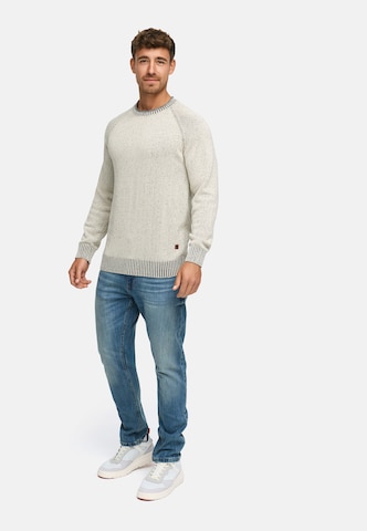 INDICODE JEANS Sweater 'Massum' in Grey