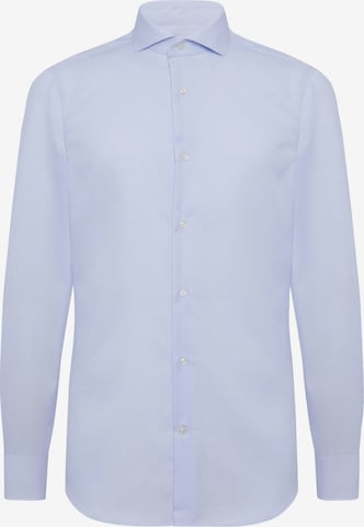 Regular fit Camicia di Boggi Milano in blu: frontale