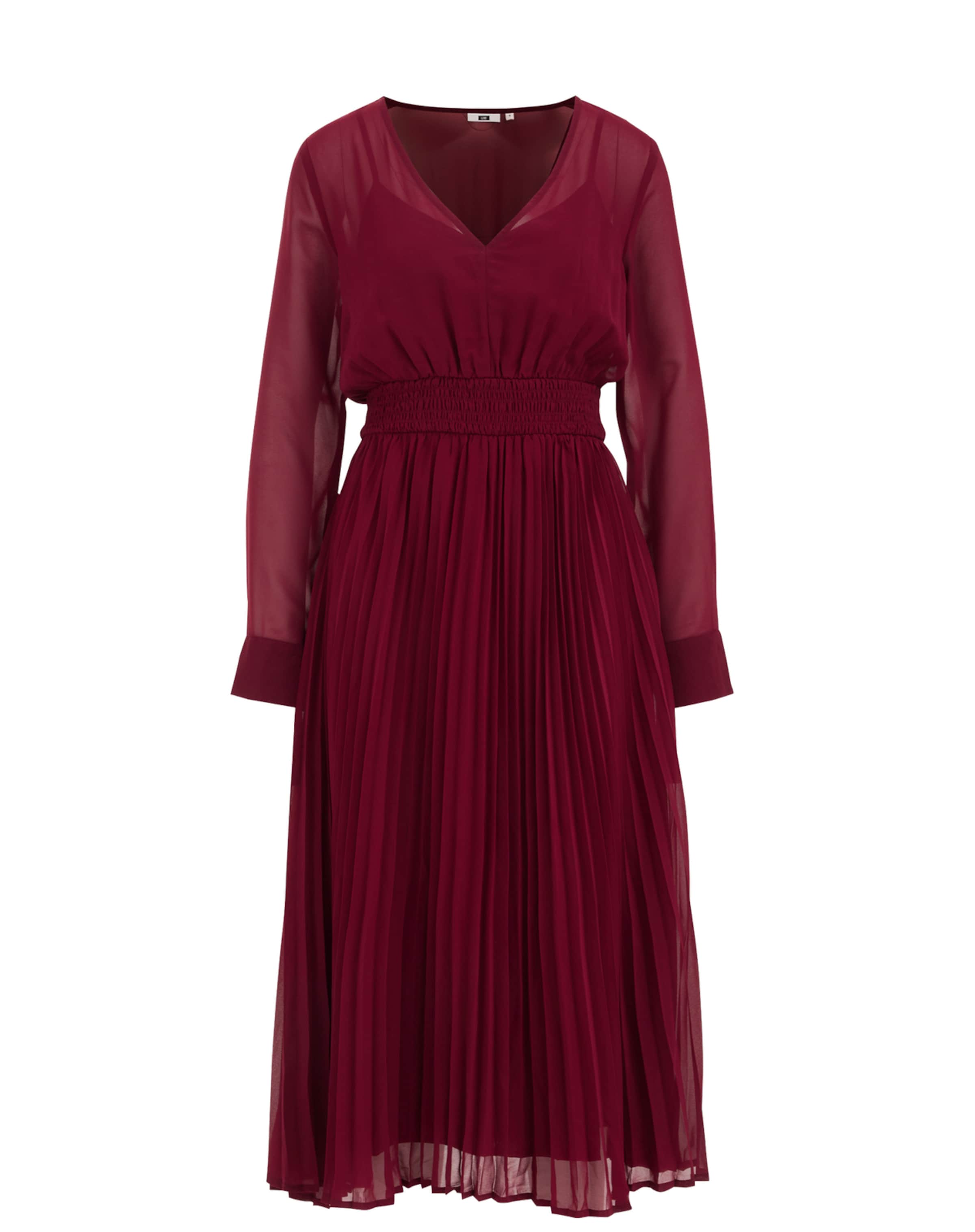 WE Fashion Рокля в червено: отпред