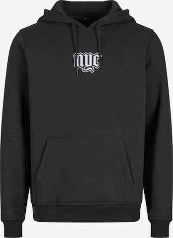 Felpa 'NYC' di Mister Tee in nero: frontale
