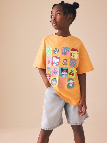 Next Shirt 'Hello Kitty' in Orange: front