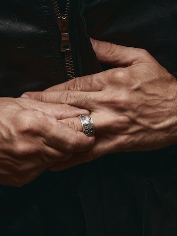 REYTEL Ring 'JAPANESE KOI CARPS AND WAVES' in Zilver