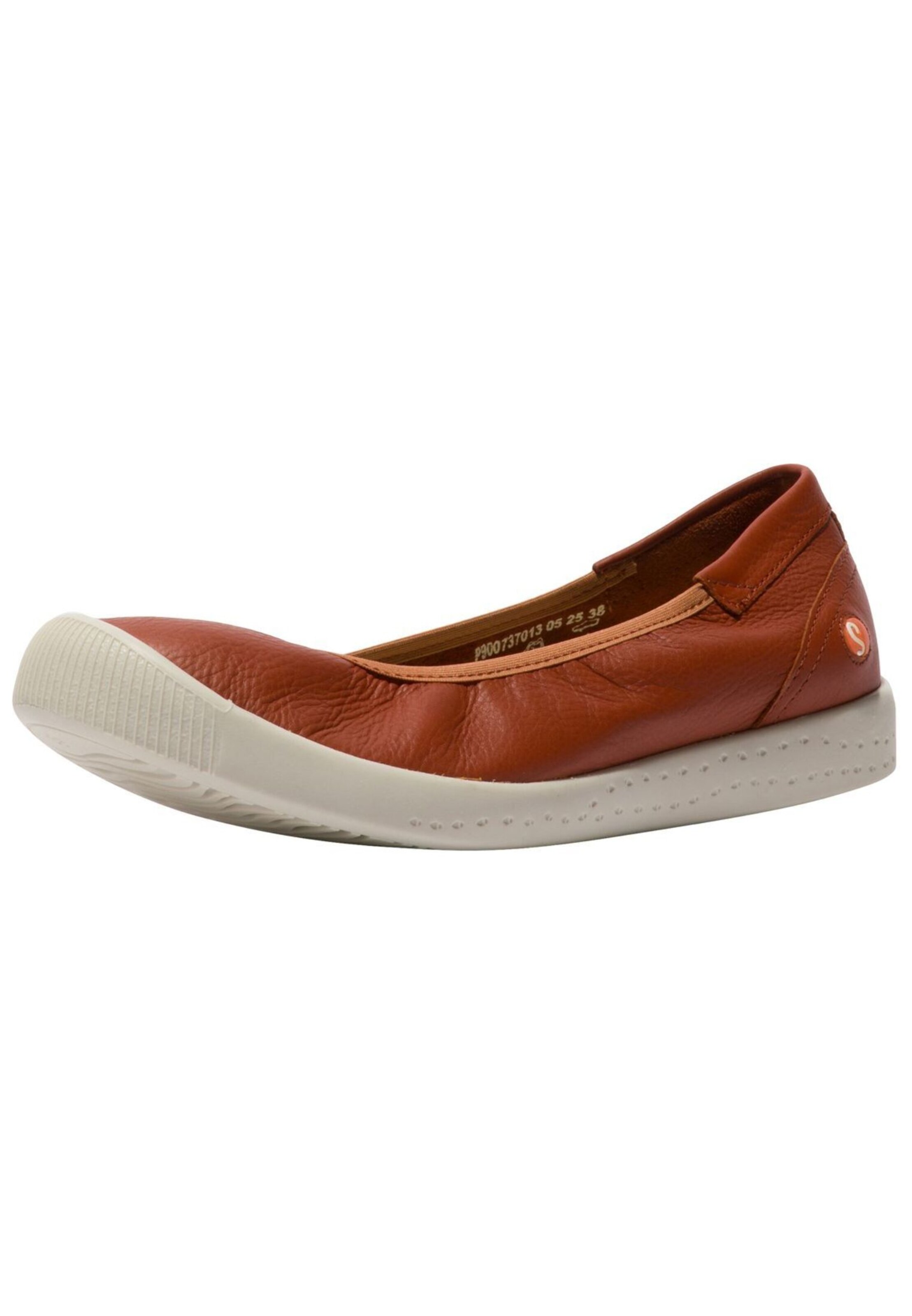 Softinos Ballerina in Brown: front