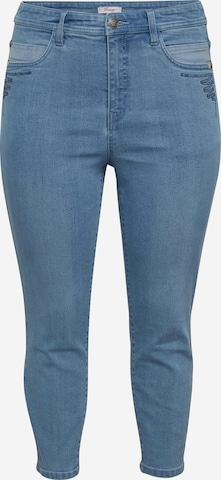 SHEEGO Skinny Jeans i blå: forside