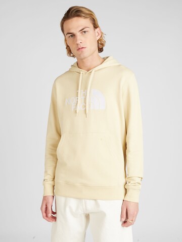 THE NORTH FACE Sweatshirt in Yellow: front