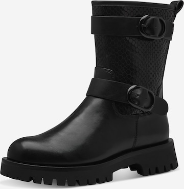 Bottines Tamaris en noir : devant
