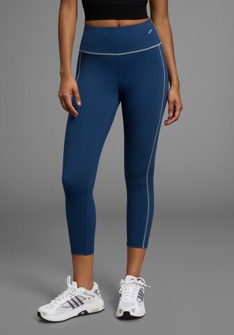 FAYN SPORTS Skinny Leggings in Blue: front