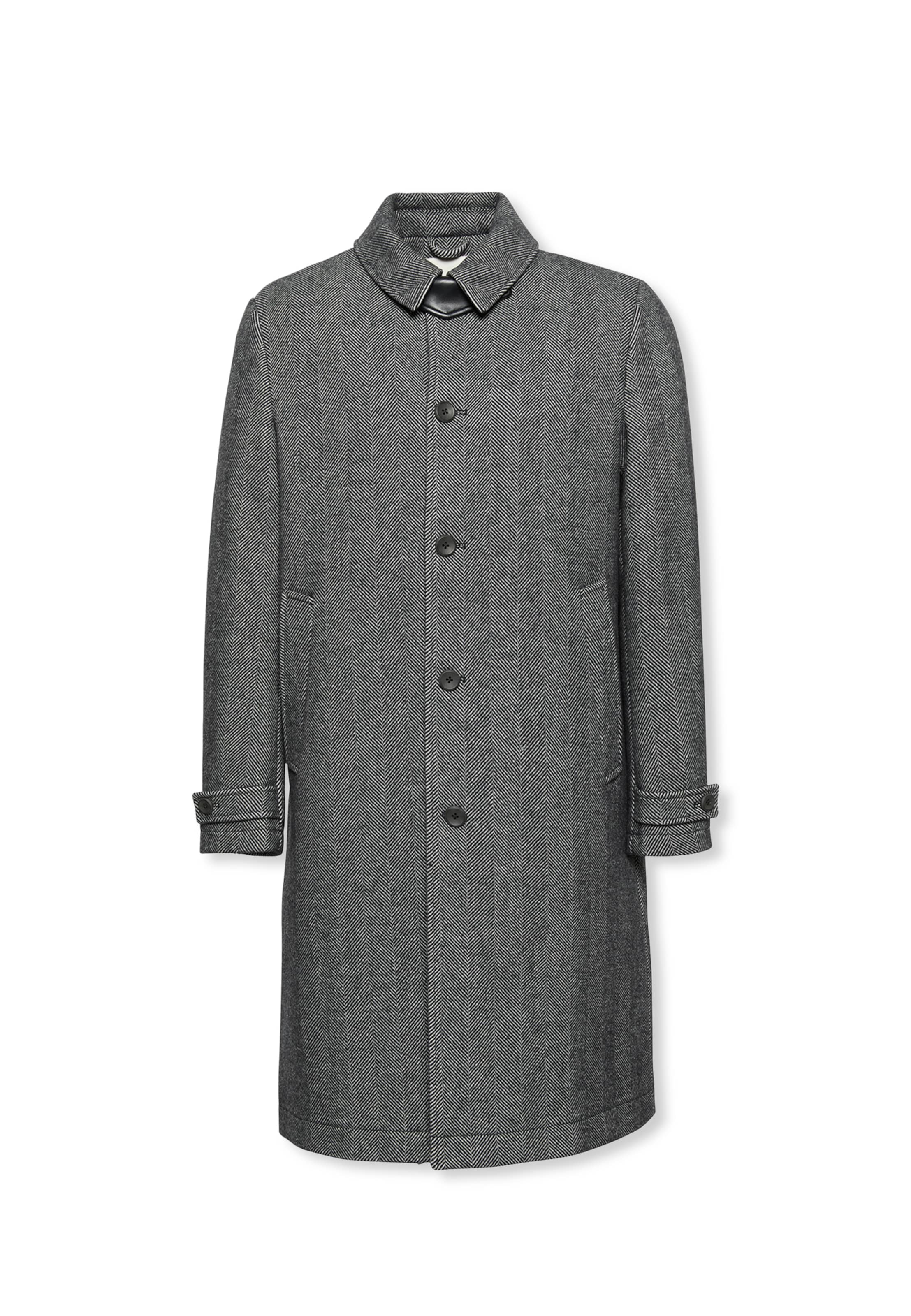 Calvin Klein Välikausitakki värissä musta: etupuoli