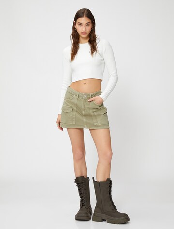 Koton Pullover in Weiß