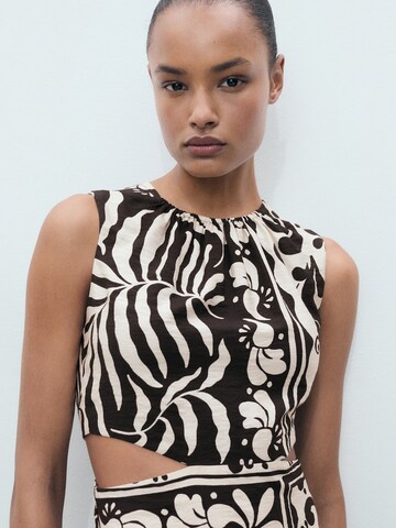 Robe 'OLIMPIO' MANGO en noir