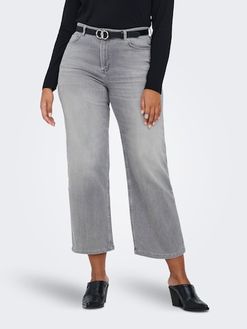 Wide Leg Jean 'CARWilly' ONLY Carmakoma en gris : devant