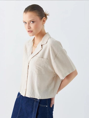 MixRay Blouse in Beige