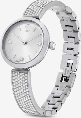 sidabrinė Swarovski Analoginis (įprasto dizaino) laikrodis: priekis