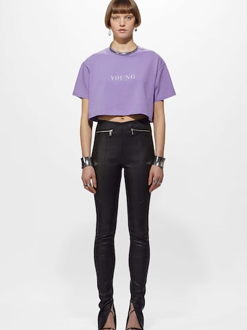 T-shirt 'Carly' Young Poets en violet