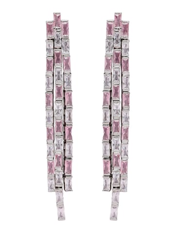 AVANT-GARDE PARIS - Pendientes 'Veronikala' en rosa: frente