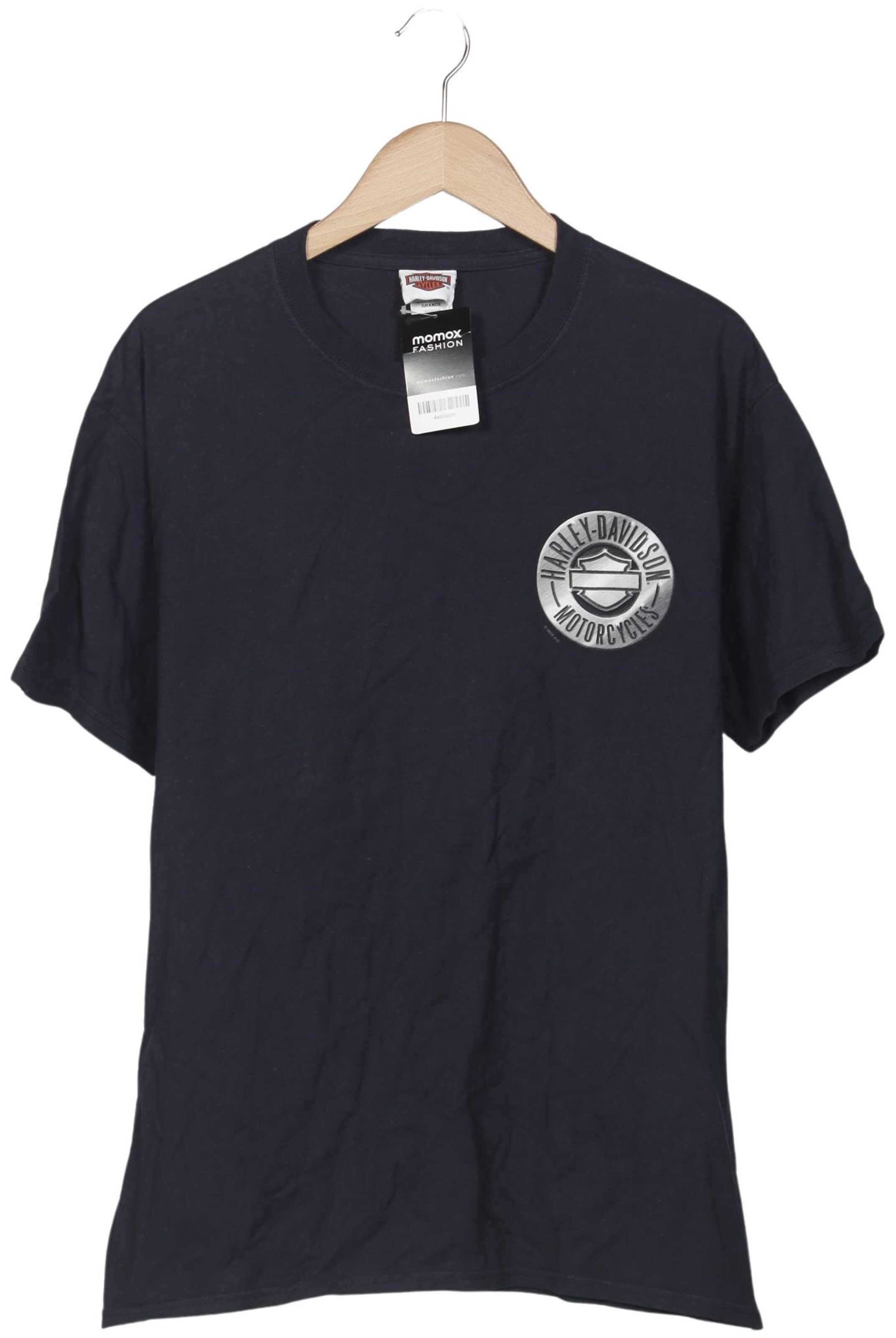 Harley Davidson Shirt in L in Blue: front