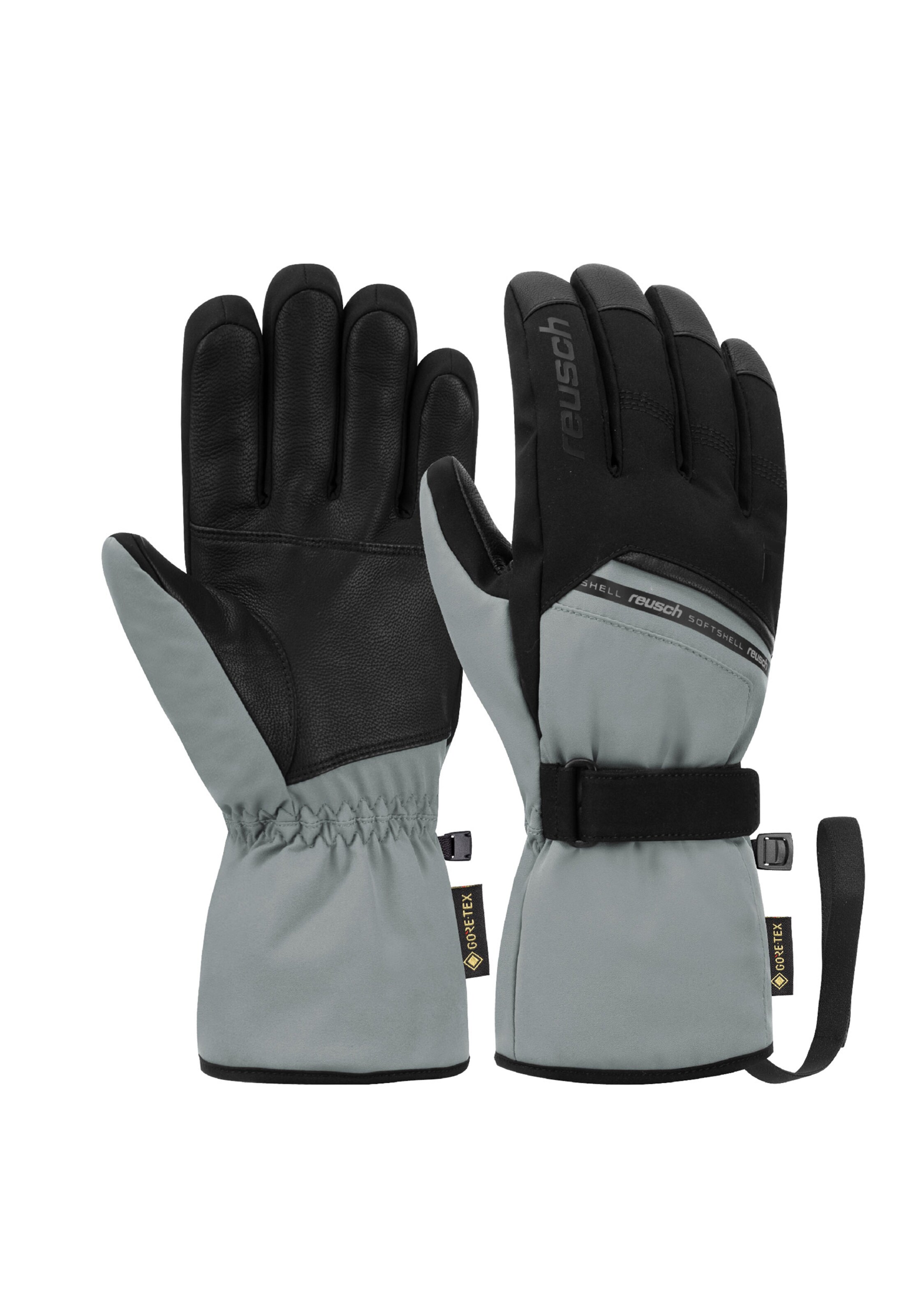 REUSCH Fingerhandschuhe 'Morris GORE-TEX' in Grau: Vorderseite