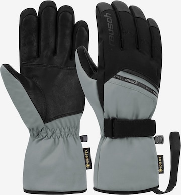 REUSCH Full Finger Gloves 'Morris GORE-TEX' in Grey: front