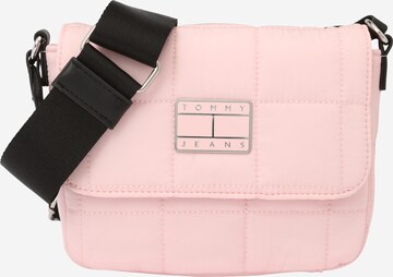 Sac à bandoulière Tommy Jeans en rose : devant