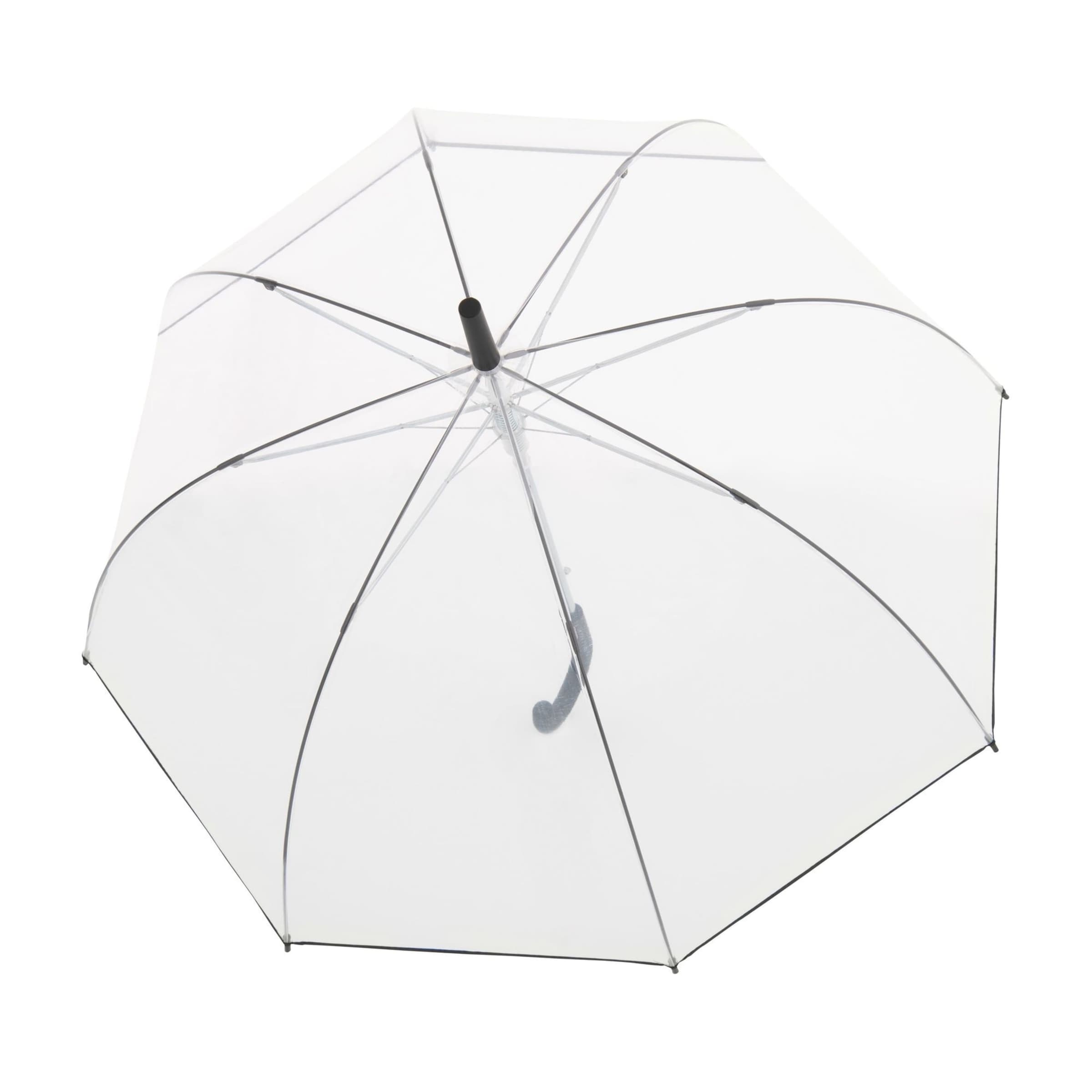 Doppler Umbrella 'Fiber Nizza' in Transparent: front
