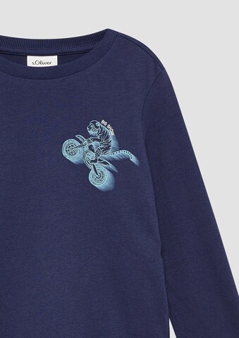 T-Shirt s.Oliver en bleu