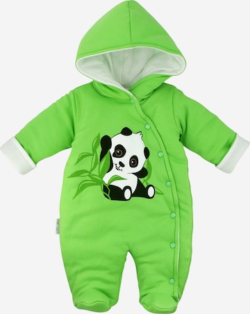 Baby Sweets Athletic Suit in Green: front