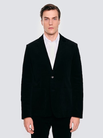 BIG STAR Regular fit Colbert ' PILOS ' in Zwart: voorkant