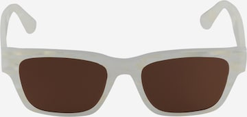 AÉROPOSTALE Sonnenbrille 'IRIDESCENT WAYFARER' in Weiß