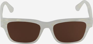 Lunettes de soleil 'IRIDESCENT WAYFARER' AÉROPOSTALE en blanc