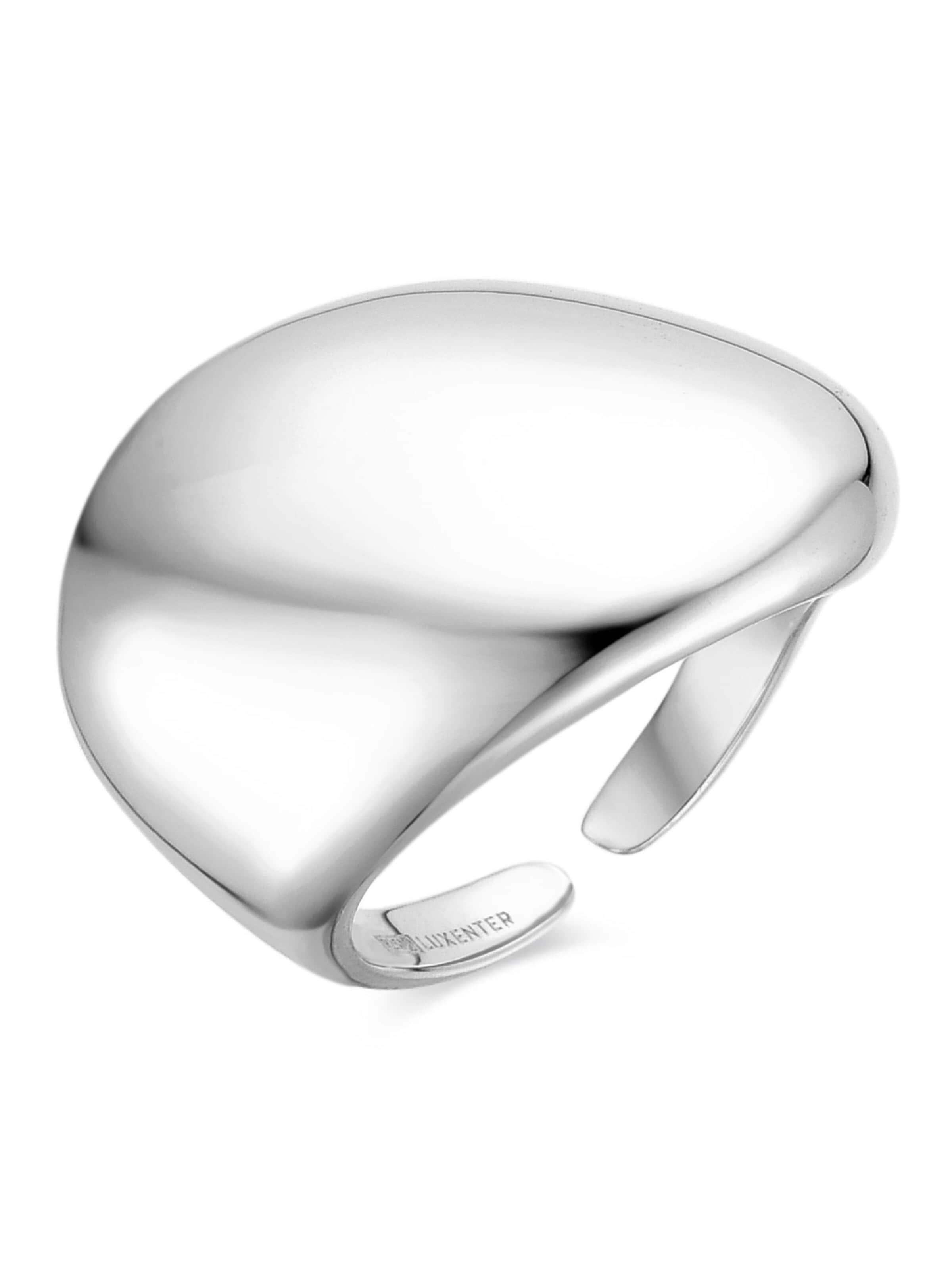 Anello 'Suo' di Luxenter in argento: frontale
