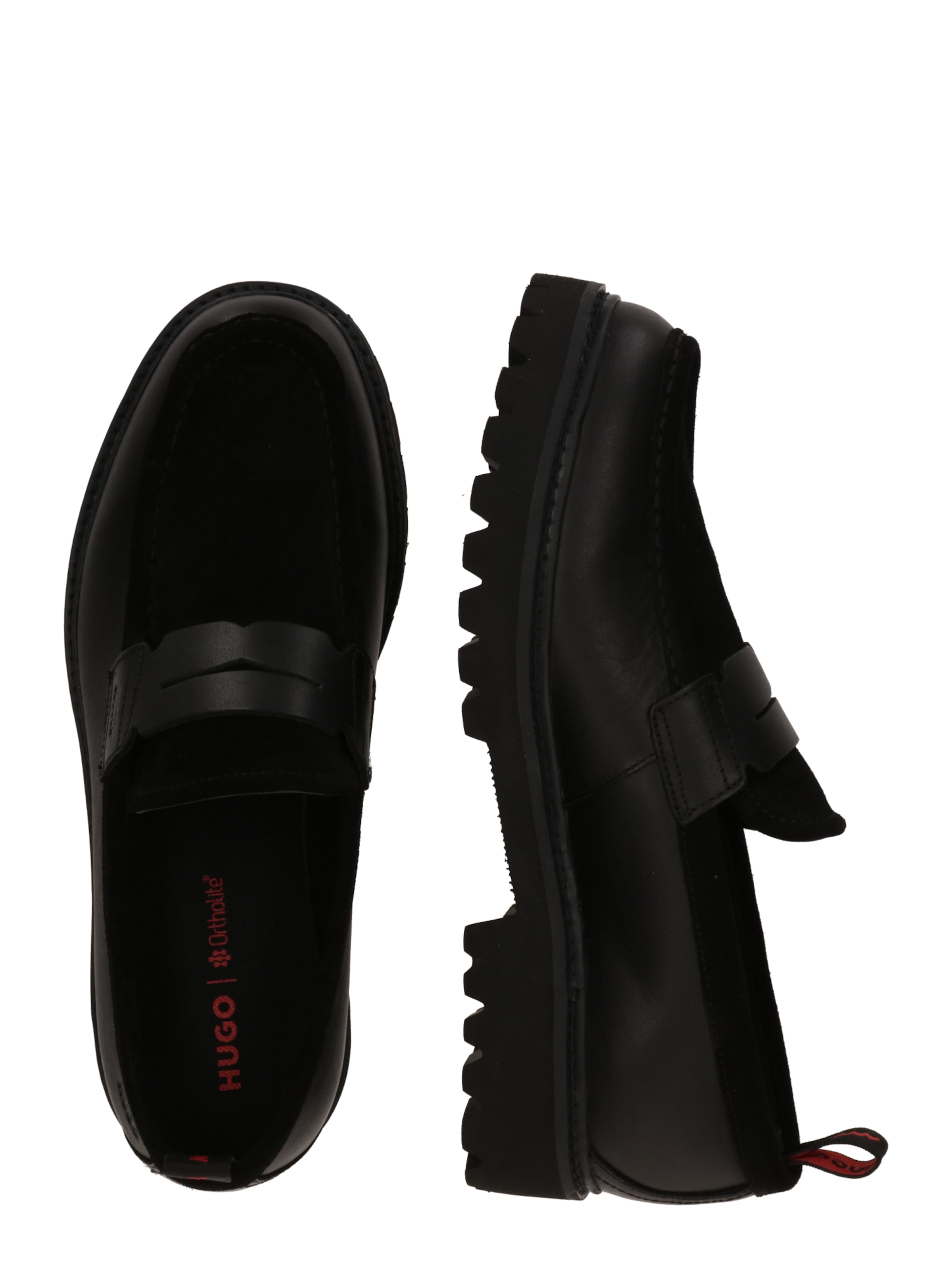 HUGO Παντοφλέ 'Draven' σε μαύρο