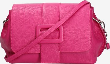 Borsa a spalla di Roberta Rossi in rosa: frontale