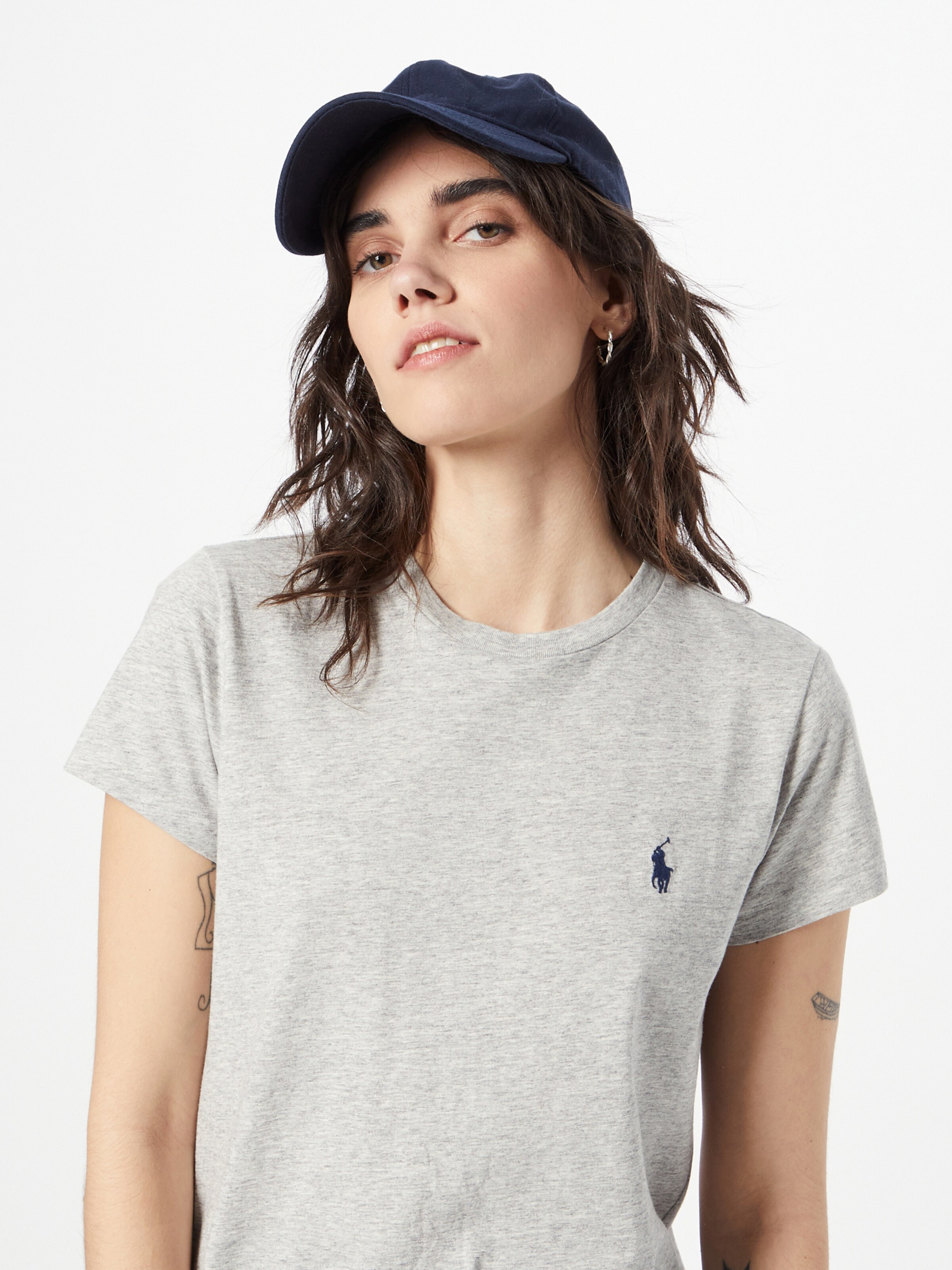 Camiseta gris ralph lauren on sale