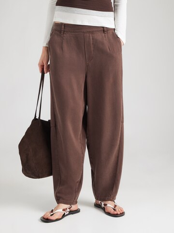 Barrel Jeans 'OBJFrame' di OBJECT in marrone: frontale