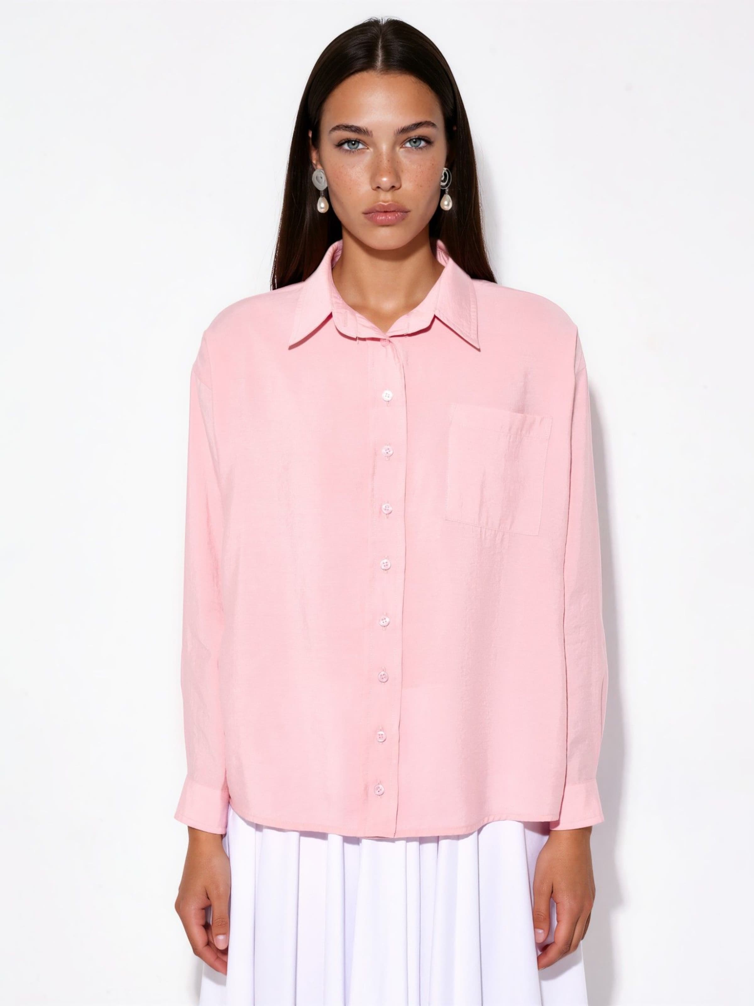 Hiccup - Camisa em rosa: frente