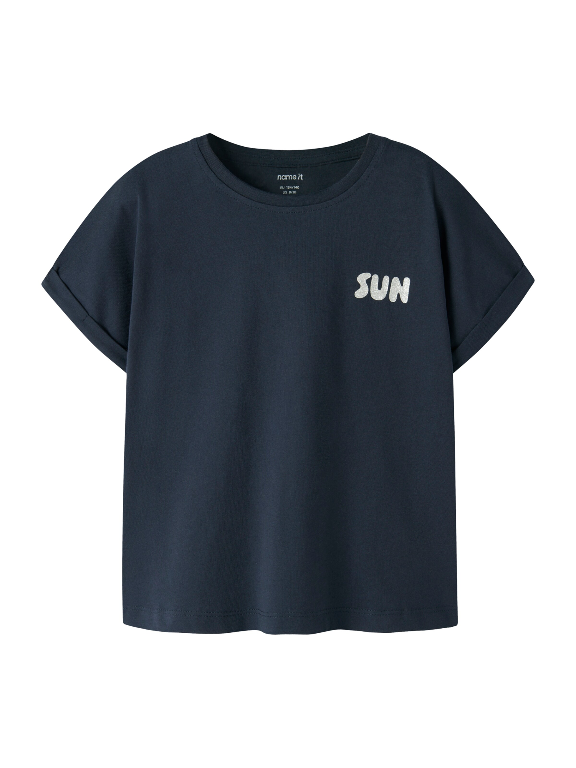 NAME IT Shirt 'NKFVILLE' in Blauw: voorkant