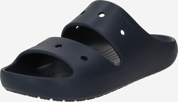 Crocs Muiltjes 'Classic v2' in Blauw: voorkant