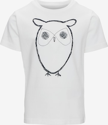 KnowledgeCotton Apparel T-Shirt in Weiß: predná strana