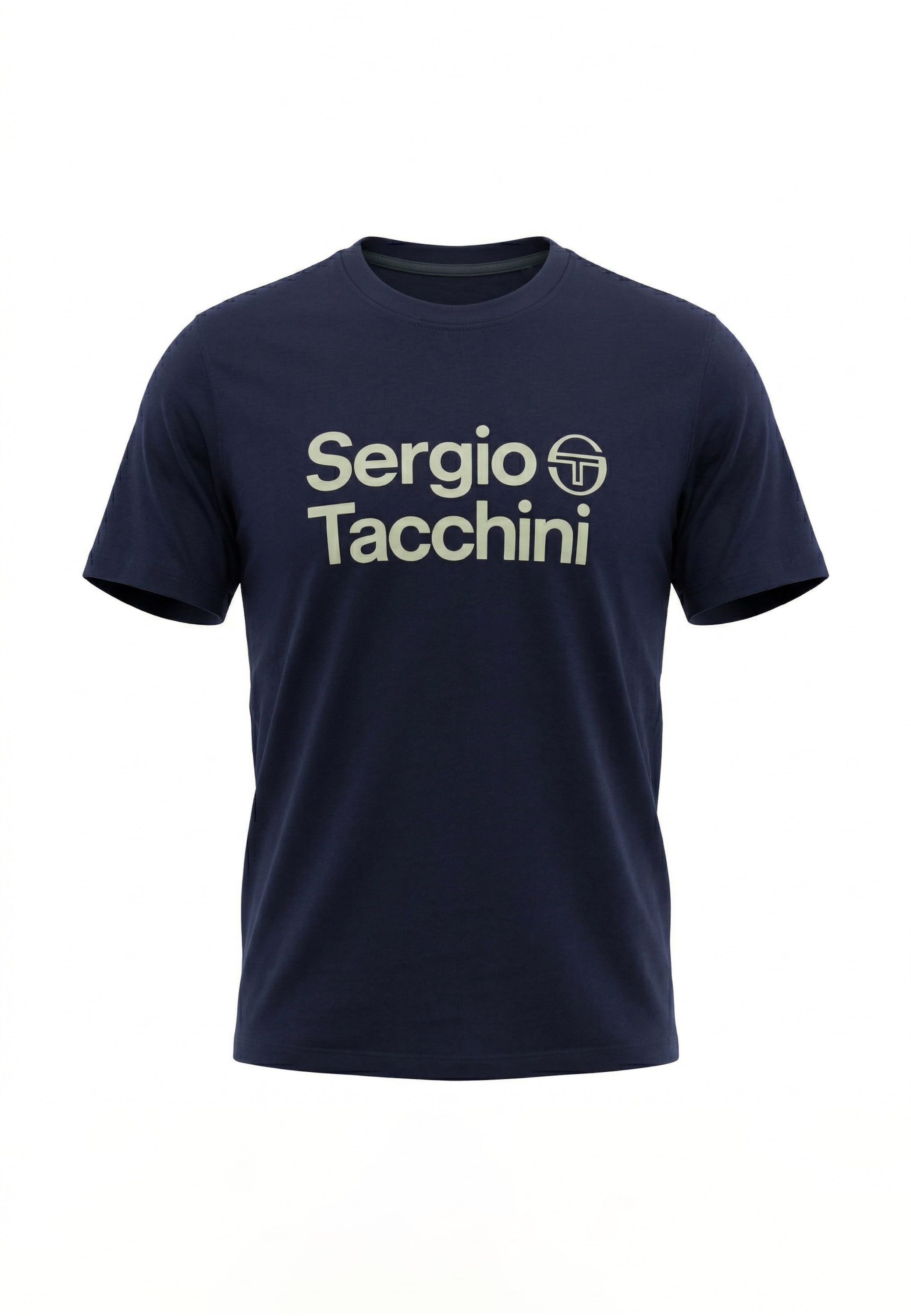Sergio Tacchini - Camisa em azul: frente